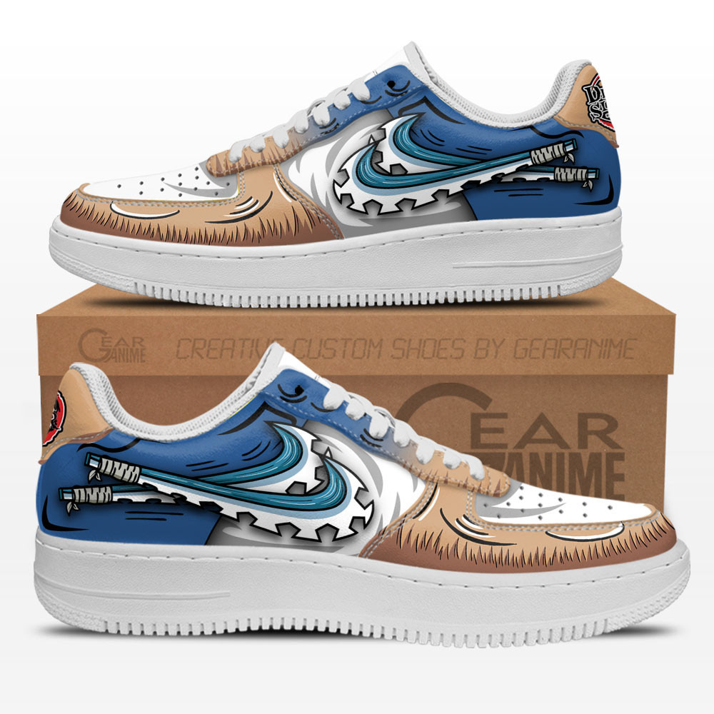 Inosuke Skills Custom Anime Low-Top Leather Sneakers