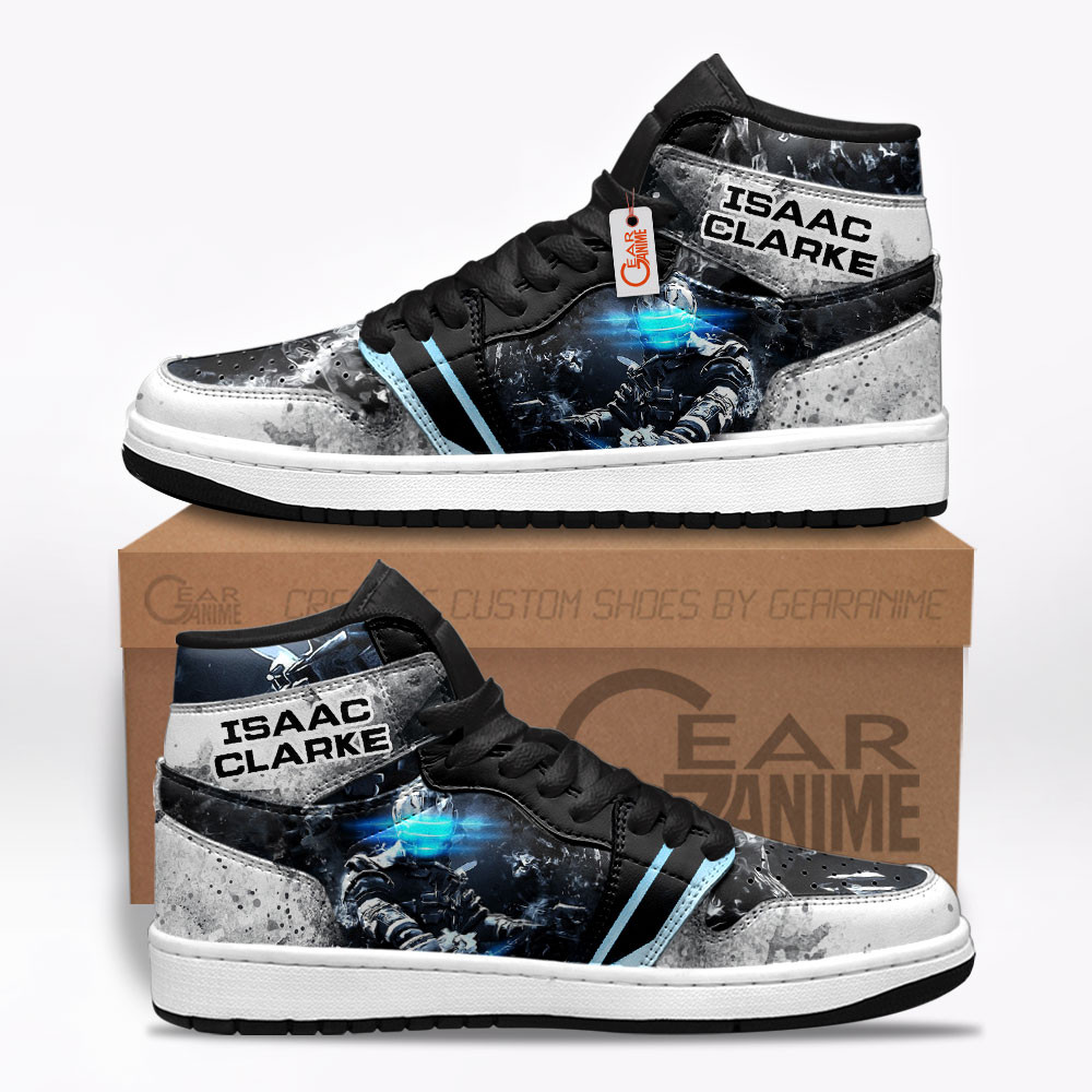 Isaac Clarke Custom Gaming High-Top Leather Sneakers