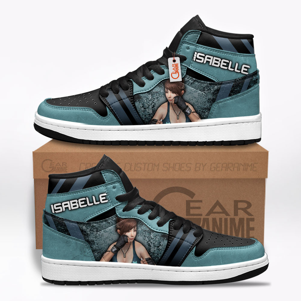 Isabelle Custom Gaming High-Top Leather Sneakers Game C.S Skins