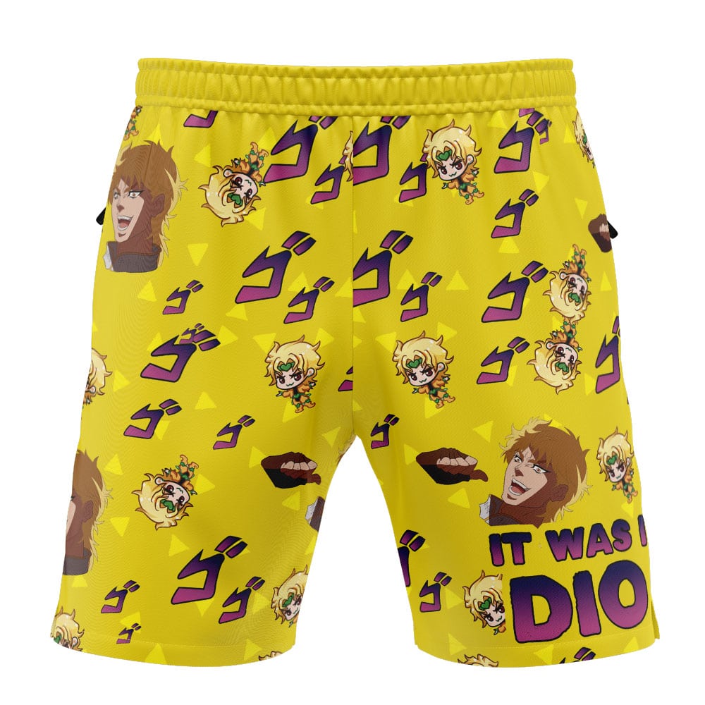 It Was Me Dio Pattern Jojo’s Bizarre Adventure Versatile Shorts