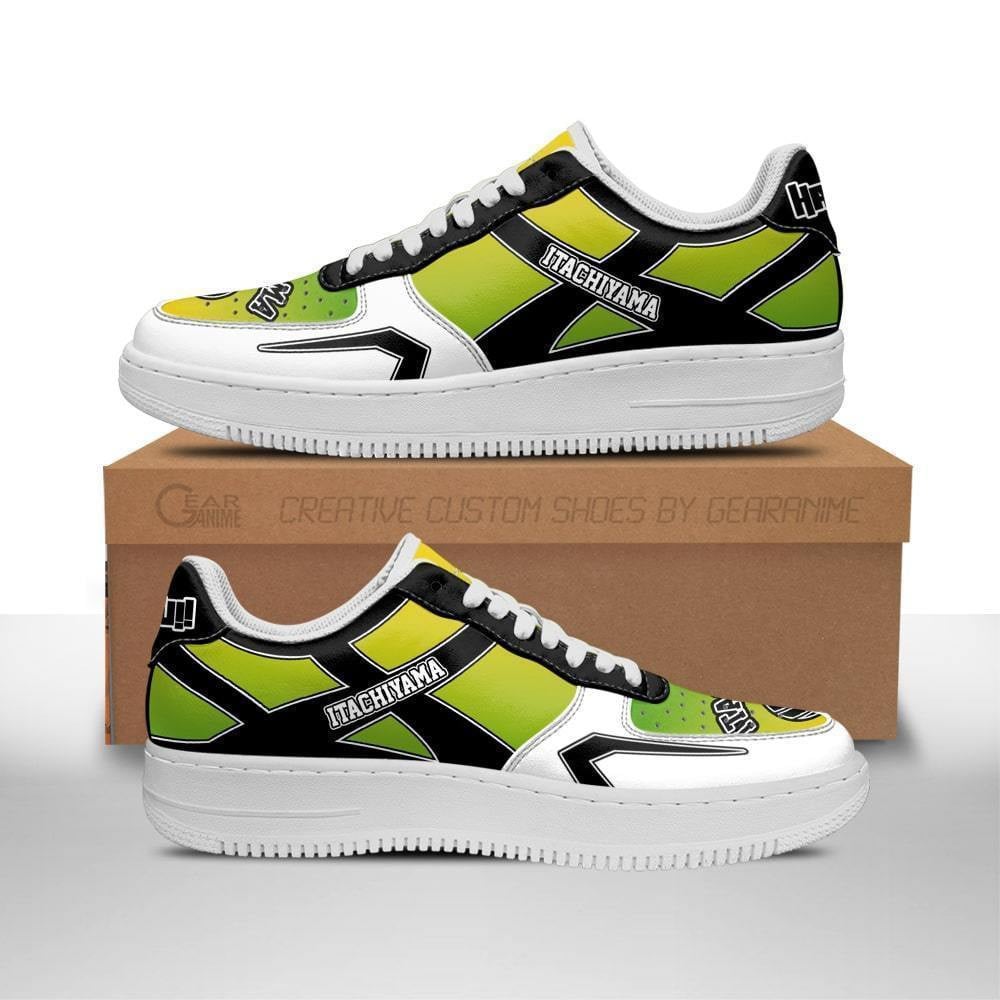 Itachiyama Academy Custom Anime Low-Top Leather Sneakers