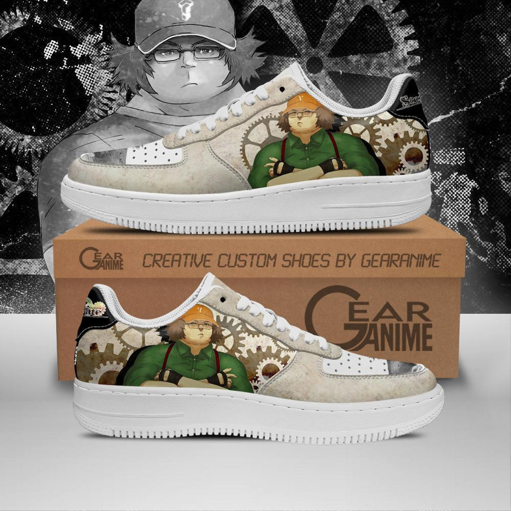 Itaru Hashida Custom Anime Low-Top Leather Sneakers