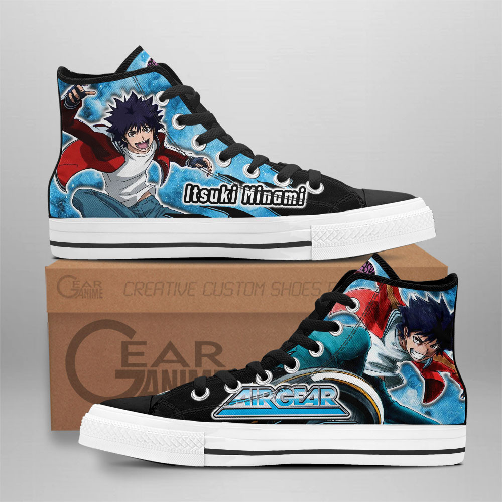 Itsuki Minami Custom Anime High-Top Canvas Shoes NTT290