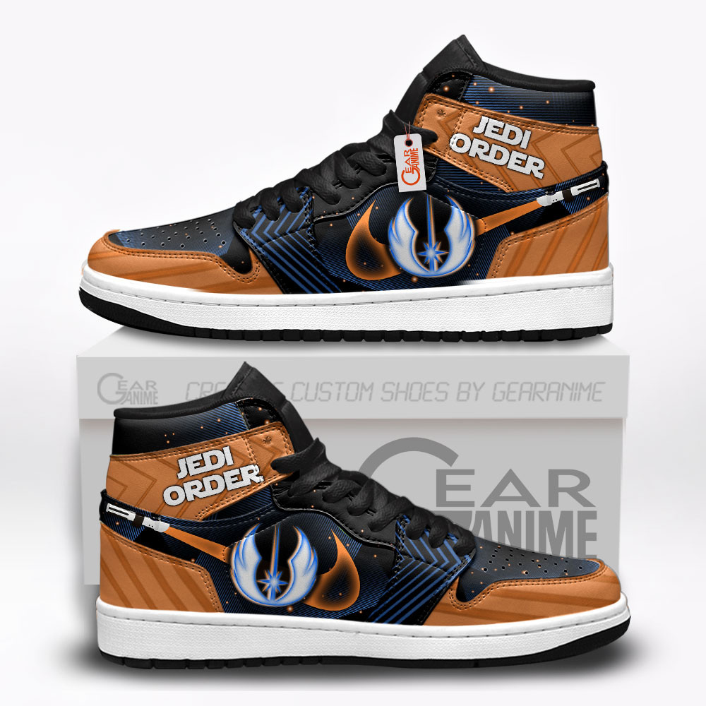 Jedi Order Custom Movie High-Top Leather Sneakers