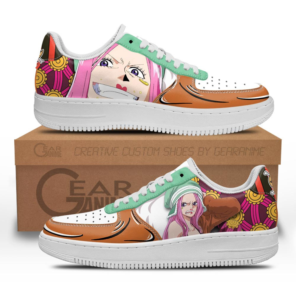 Jewelry Bonney Custom Anime Low-Top Leather Sneakers