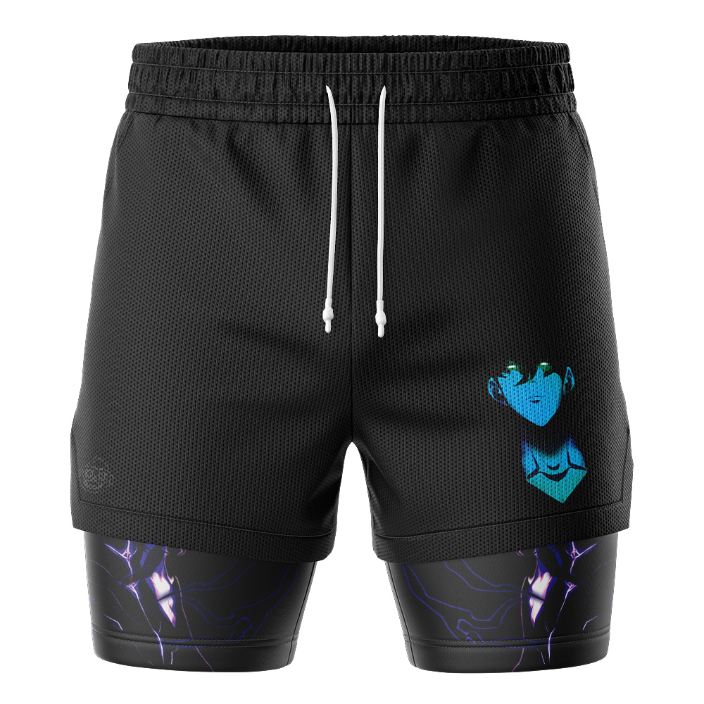 Jinwoo Solo Leveling 2-in-1 Performance Shorts