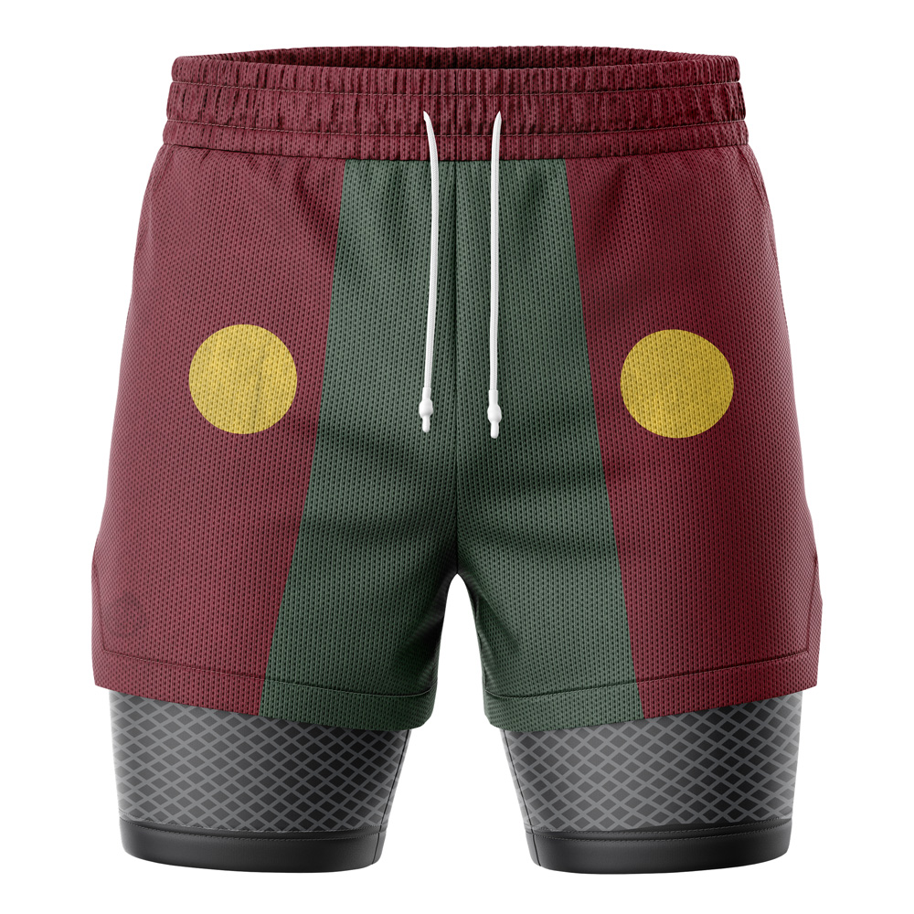 Jiraiya V2 Shippuden 2-in-1 Performance Shorts