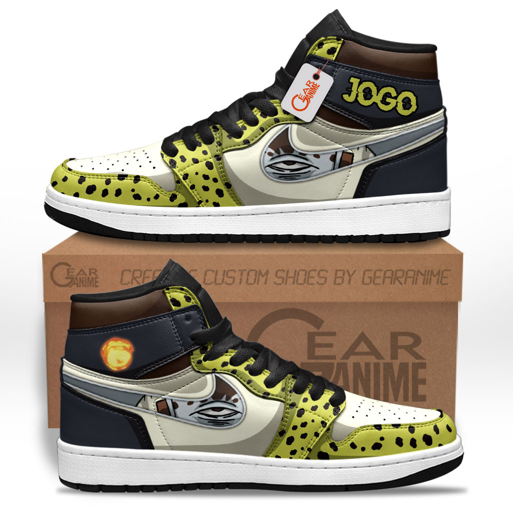 Jogo High-Top Leather Sneakers Custom Name
