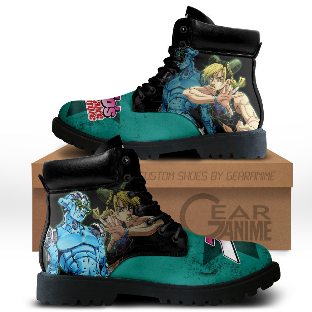 Jolyne Kujo Custom Anime Combat Boots MV0512