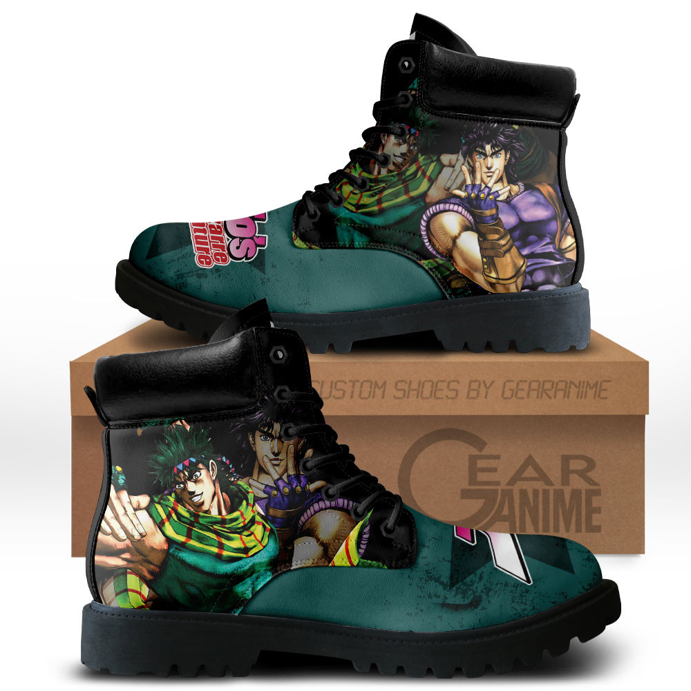 Joseph Joestar Custom Anime Combat Boots MV0512