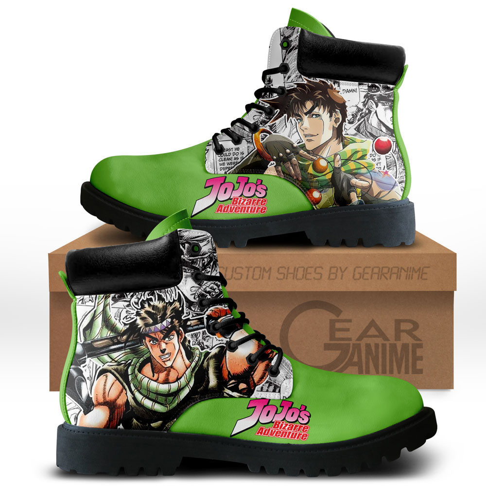 Joseph Joestar Custom Anime Combat Boots NTT071
