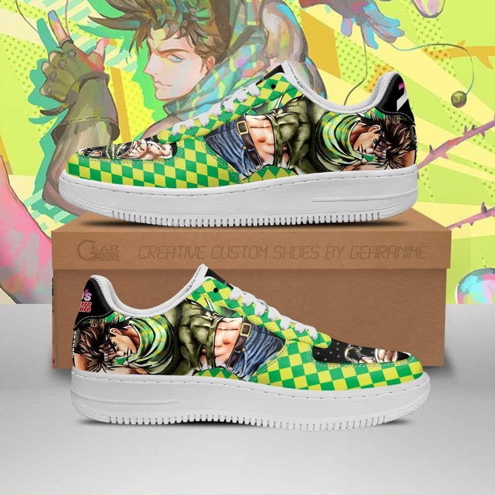 Joseph Joestar Custom Anime Low-Top Leather Sneakers