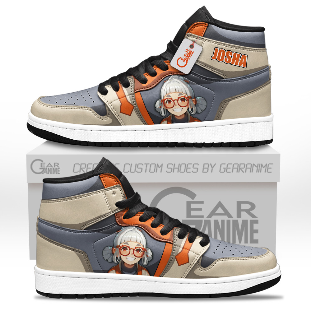 Josha Custom Gaming High-Top Leather Sneakers Zelda Personalized