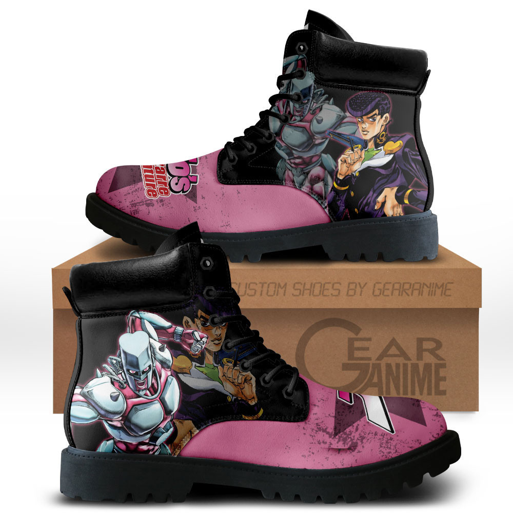 Josuke Higashikata Custom Anime Combat Boots MV0512