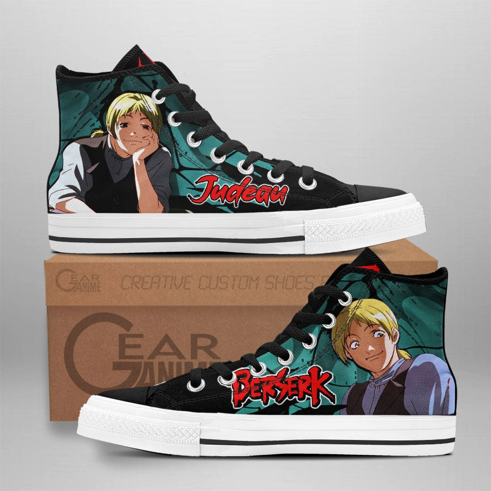 Judeau Custom Anime High-Top Canvas Shoes NTT221