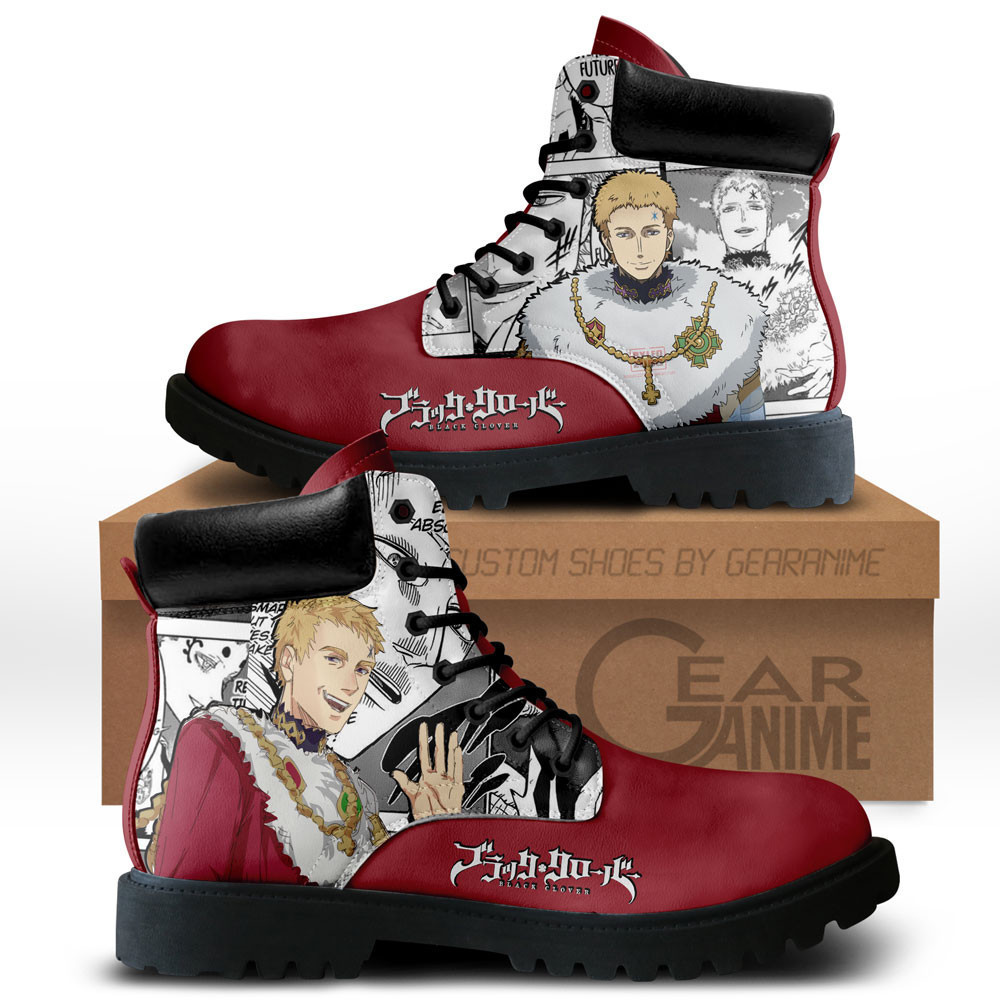 Julius Novachrono Custom Anime Combat Boots NTT071