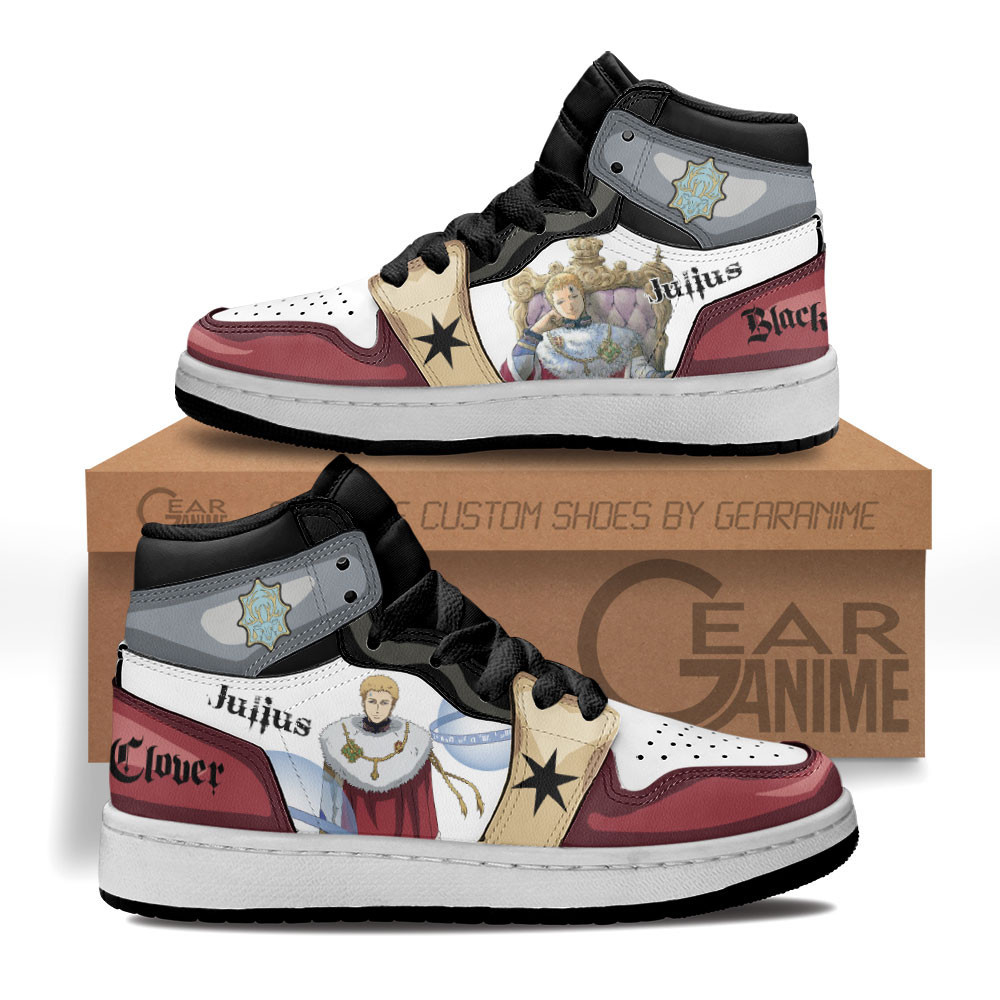 Julius Novachrono Custom Anime Kids High-Top Leather Sneakers