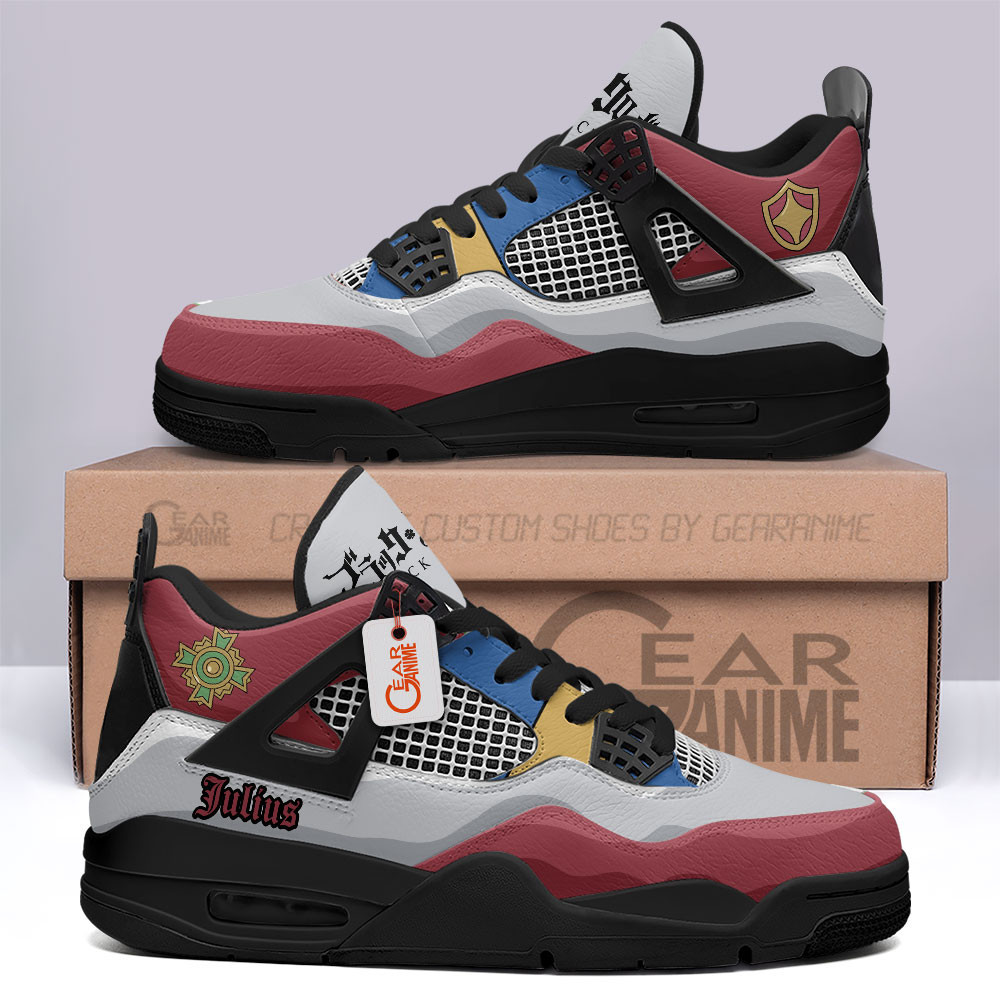 Julius Novachrono Retro 4 Leather Sneakers Custom Name