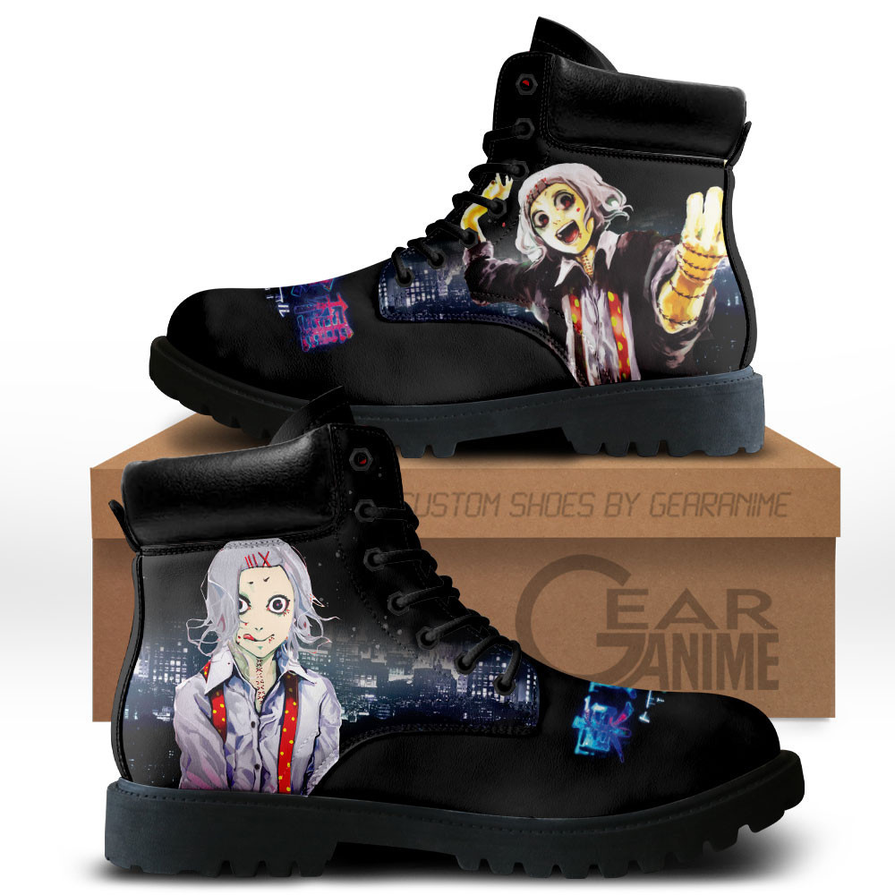 Juuzou Suzuya Custom Anime Combat Boots MV0711