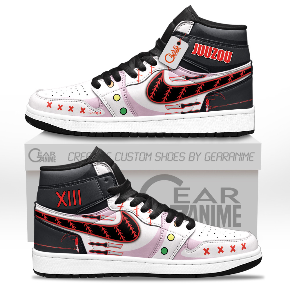Juuzou Suzuya Custom Anime High-Top Leather Sneakers