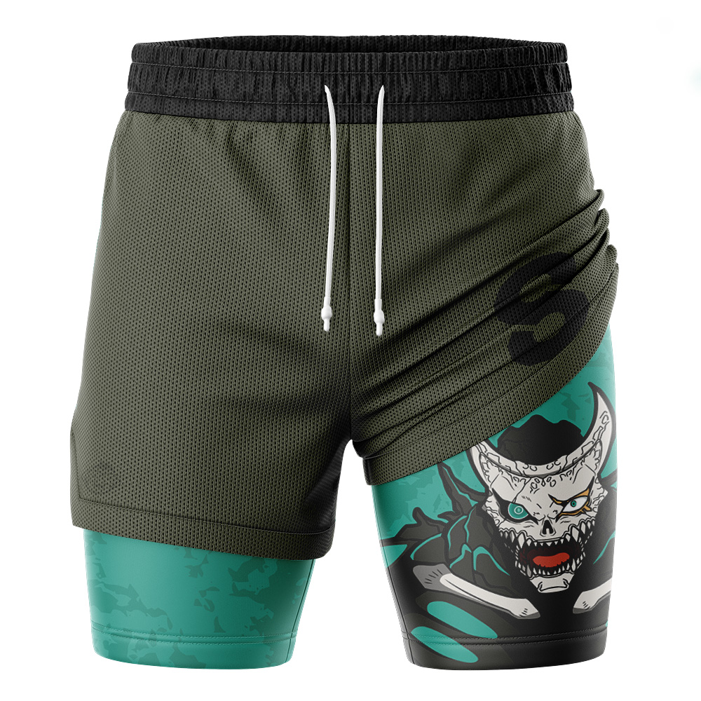 Kafka Kaiju no. 8 2-in-1 Performance Shorts