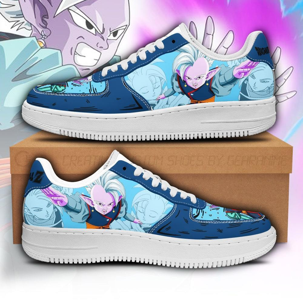 Kaioshin Custom Anime Low-Top Leather Sneakers