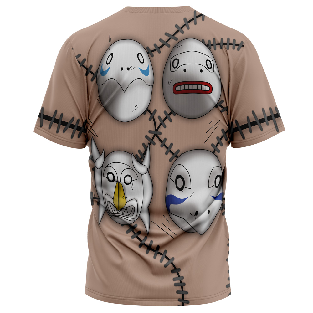 Kakuzu Cosplay Earth Grudge Fear Akatsuki Shippuden T-Shirt