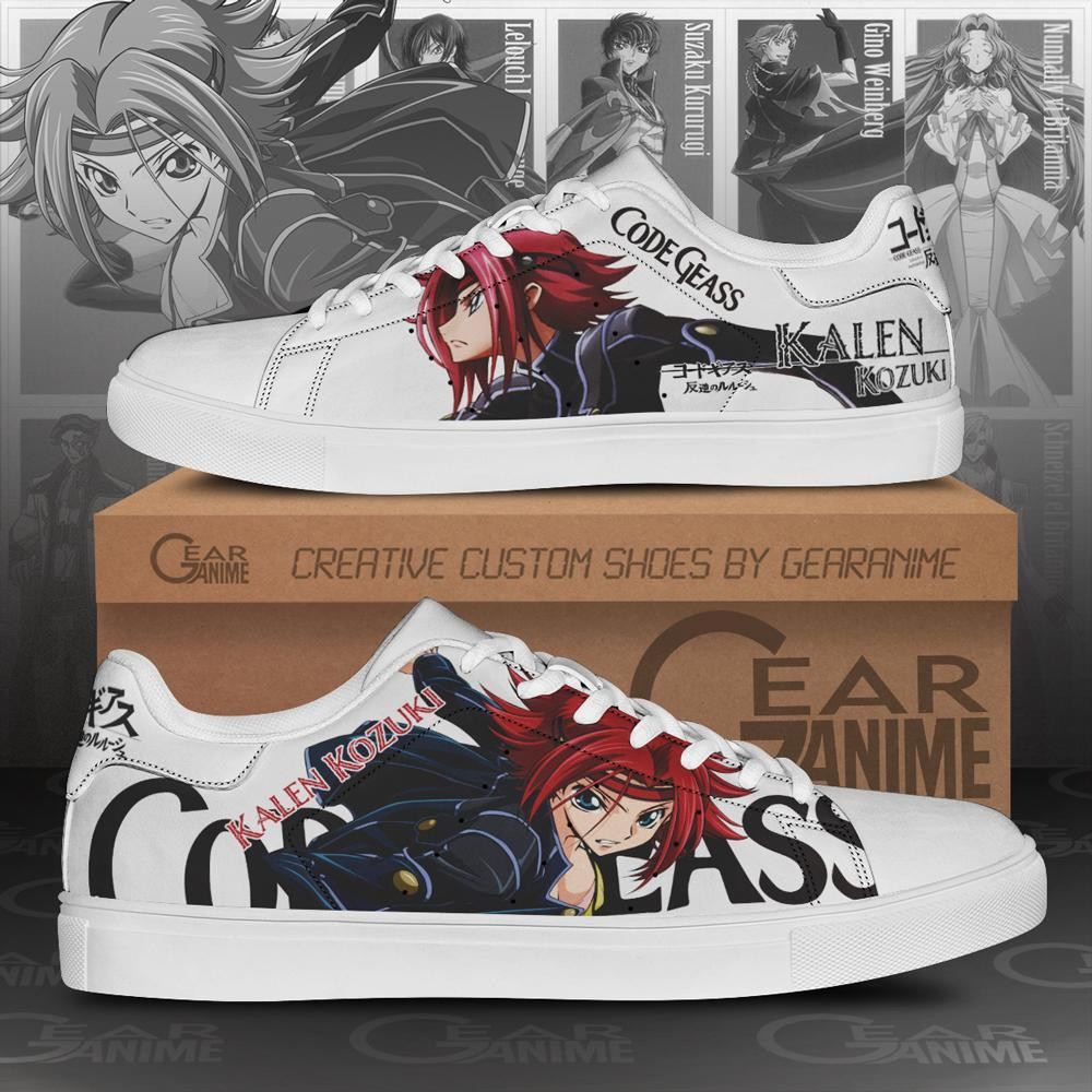 Kalen Kozuki Custom Anime Classic Court Shoes