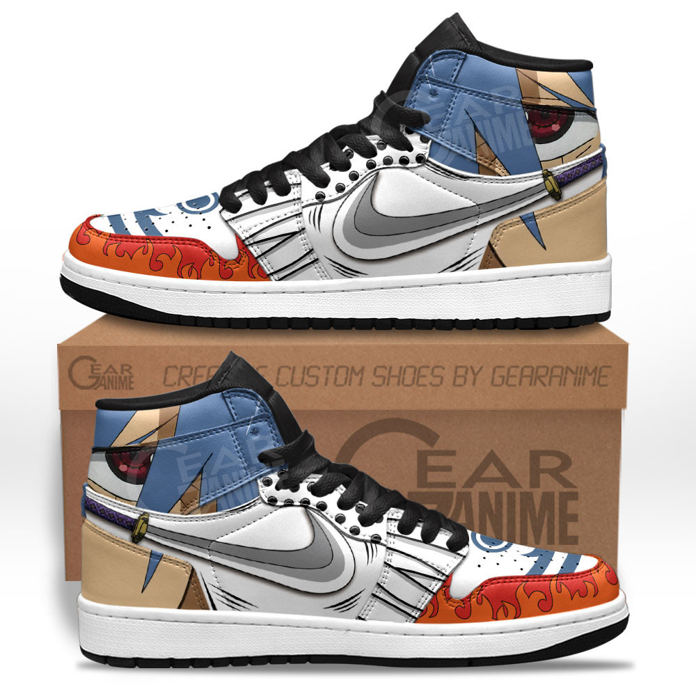 Kamina Custom Anime High-Top Leather Sneakers Gurren MN13