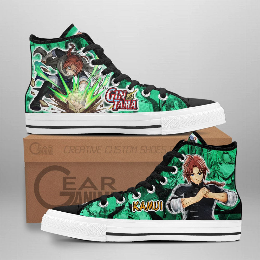Kamui Custom Anime High-Top Canvas Shoes