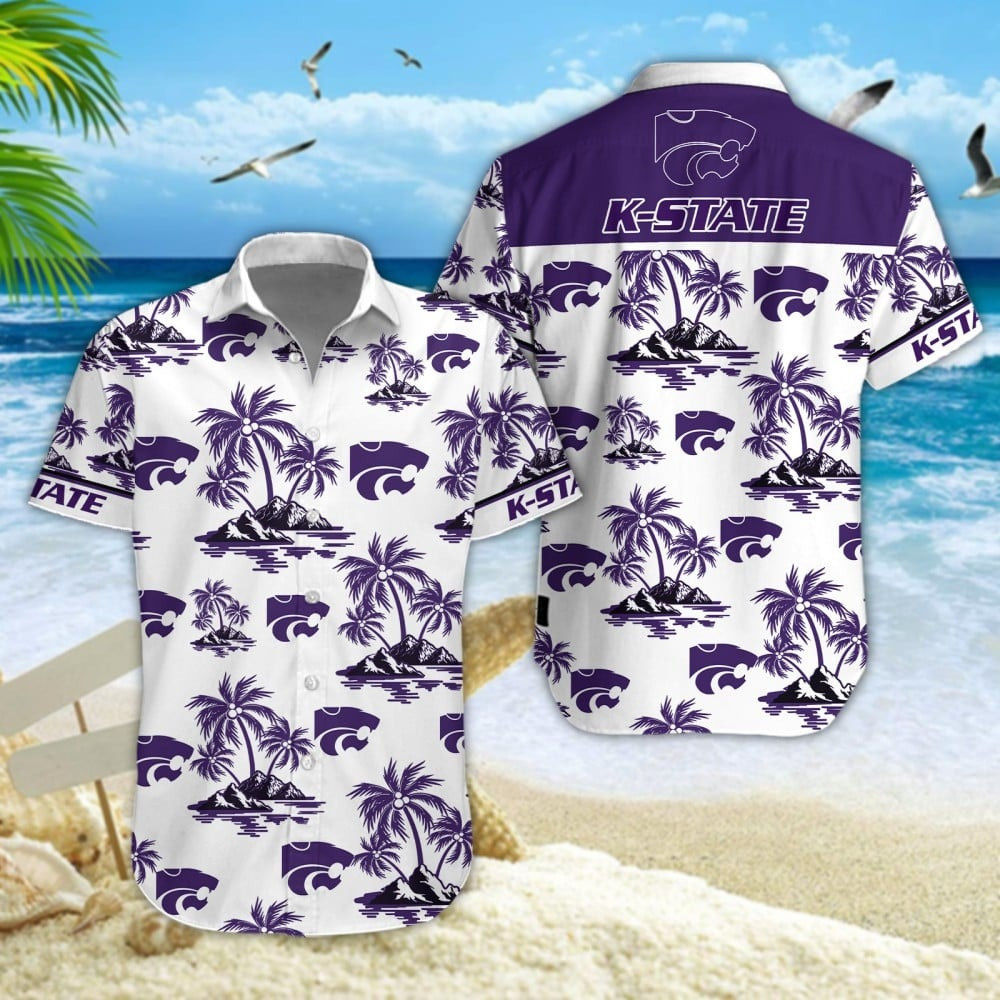 Kansas State Wildcats Football Hawaiian College Football Hawaiian Apparel Gift For Game Day