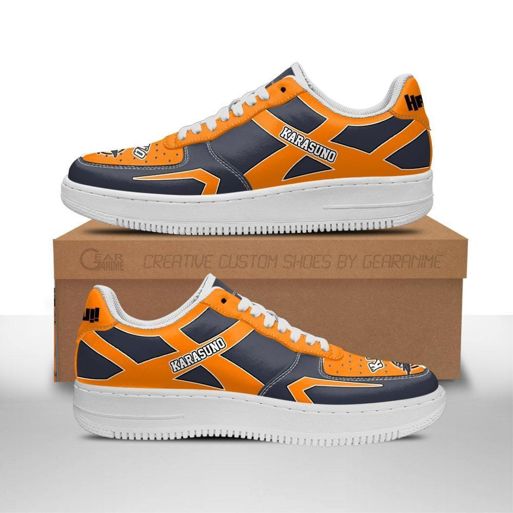 Karasuno High Custom Anime Low-Top Leather Sneakers