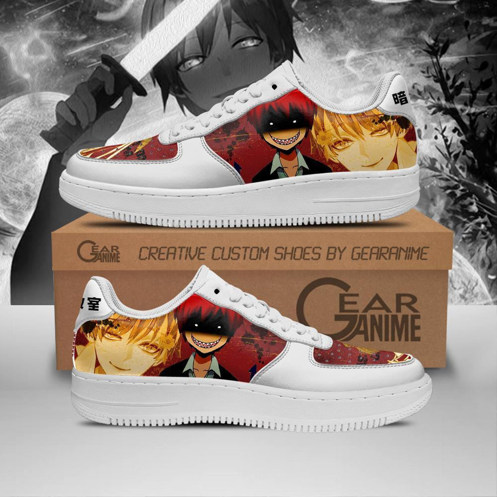 Karma Akabane Custom Anime Low-Top Leather Sneakers