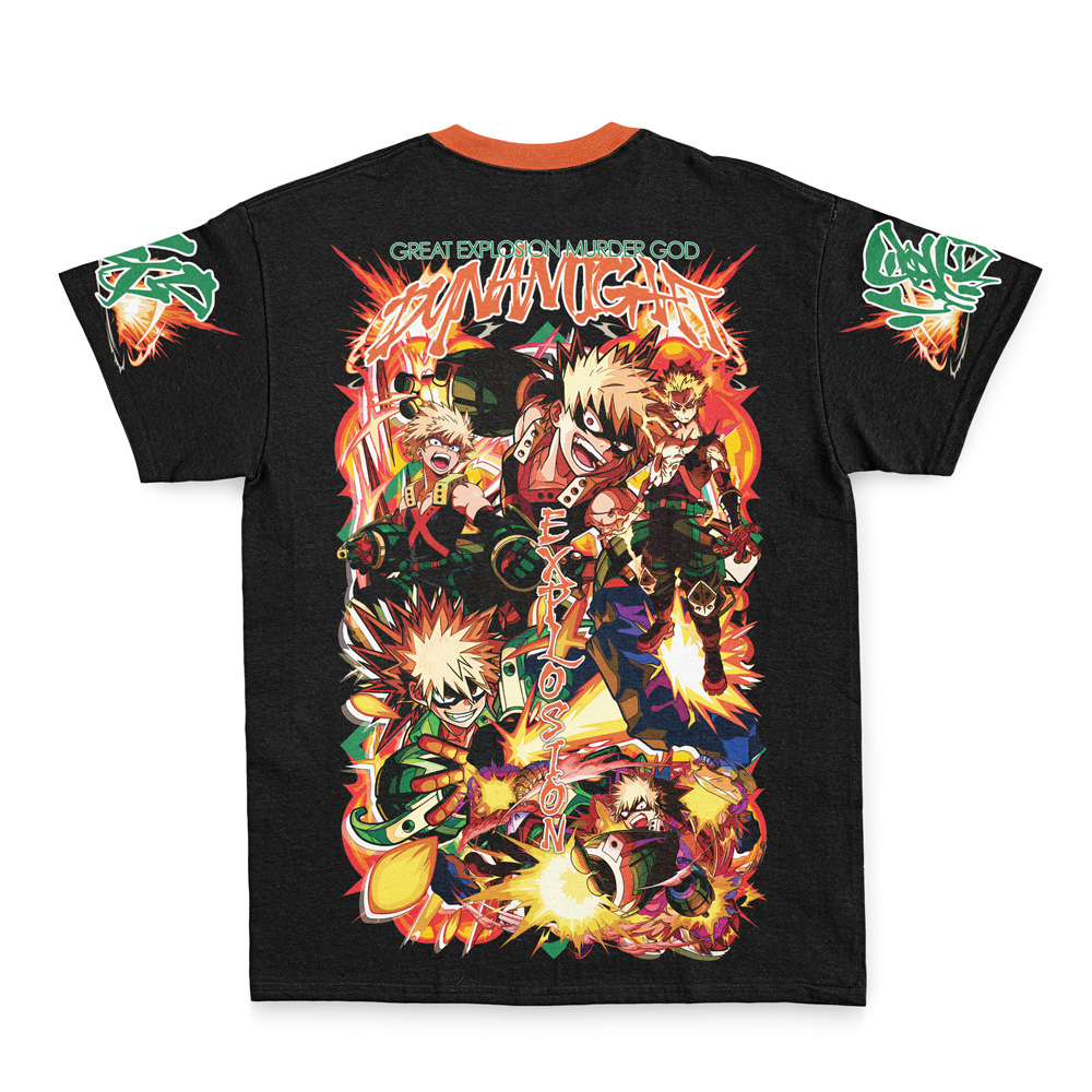 Katsuki Bakugo V2 My Hero Academia Streetwear T-Shirt