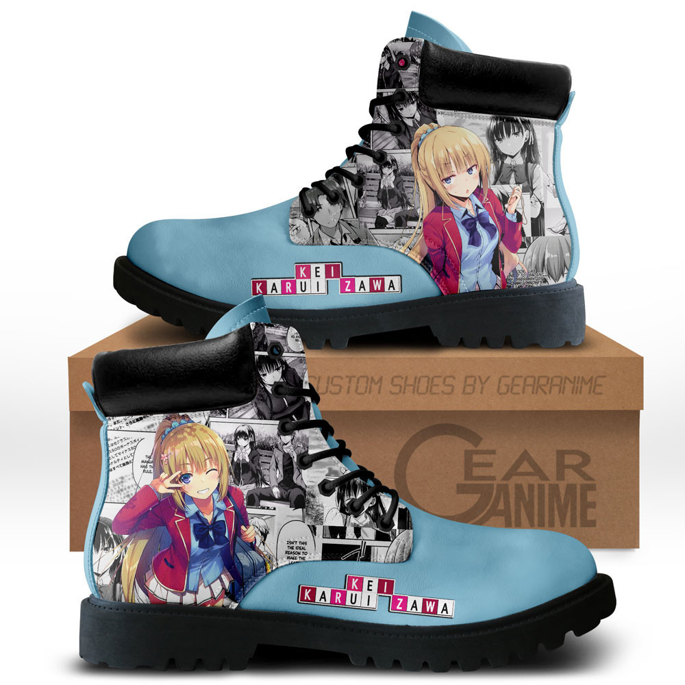 Kei Karuizawa Custom Anime Combat Boots NTT281