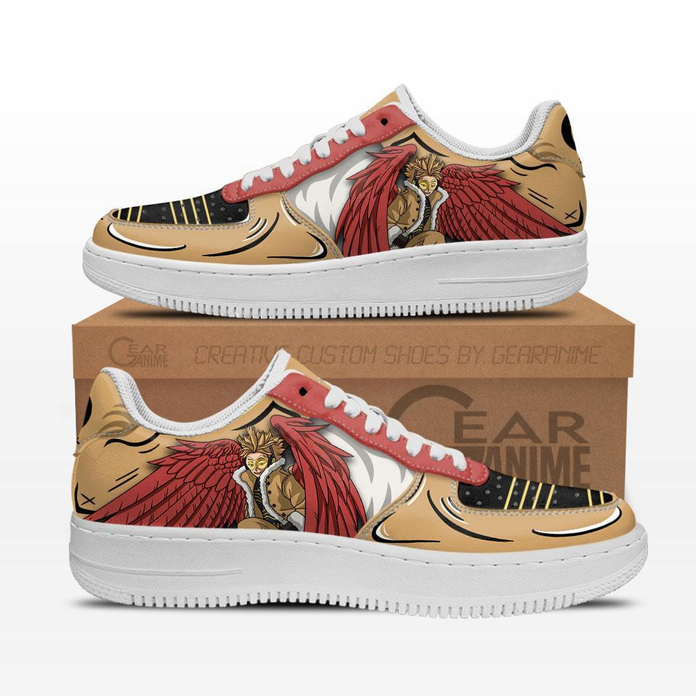 Keigo Takami Hawks Custom Anime Low-Top Leather Sneakers