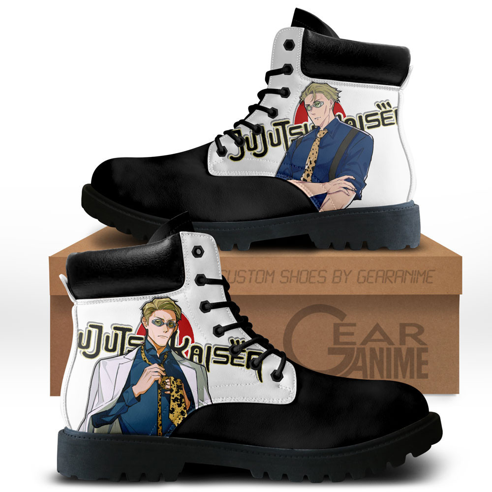 Kento Nanami Custom Anime Combat Boots NTT051