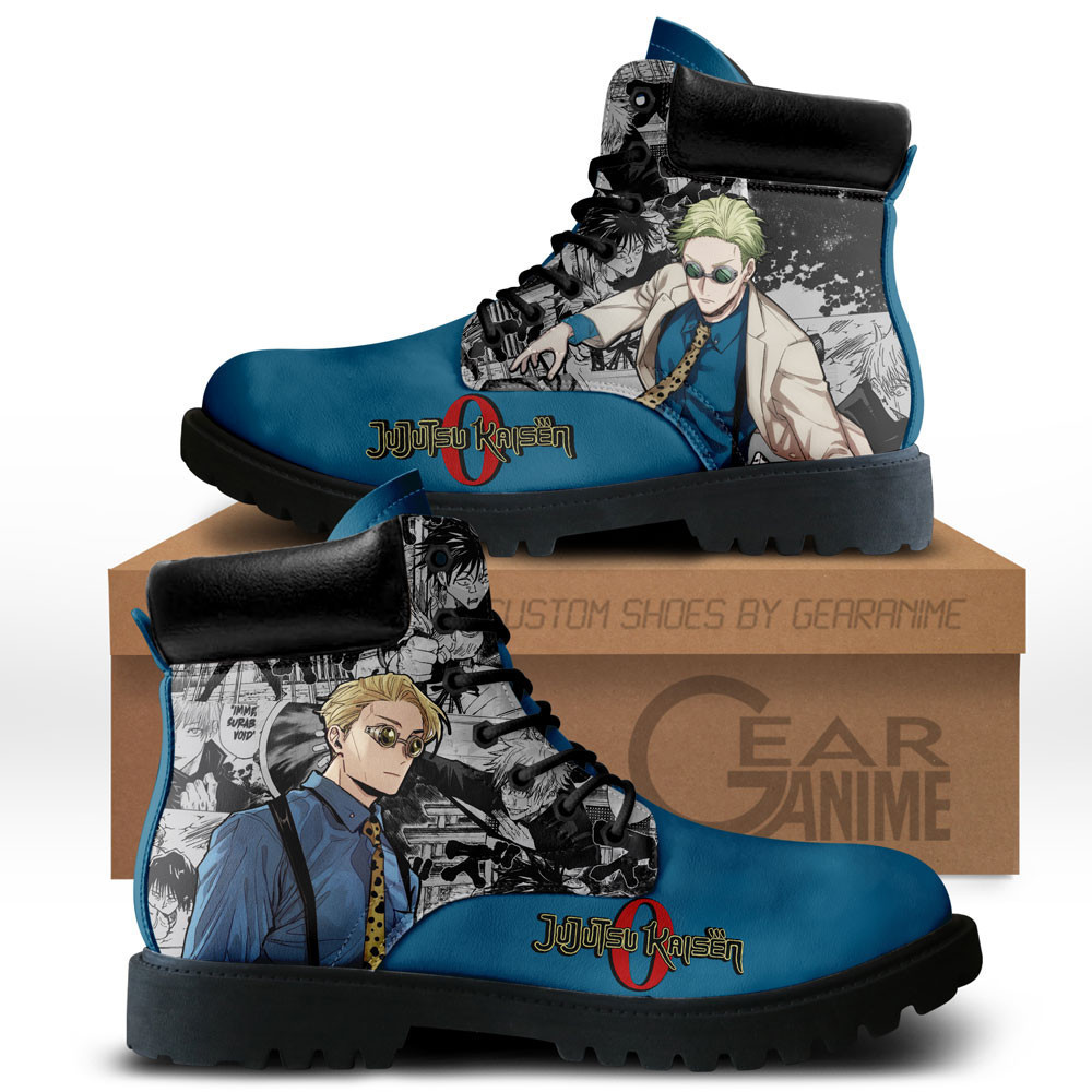 Kento Nanami Custom Anime Combat Boots NTT111