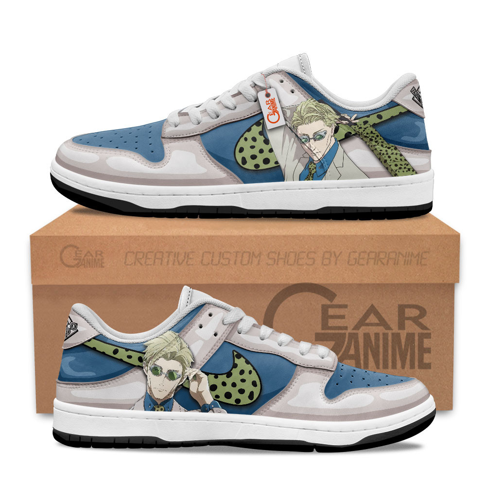 Kento Nanami Custom Anime Low-Top Skate Sneakers