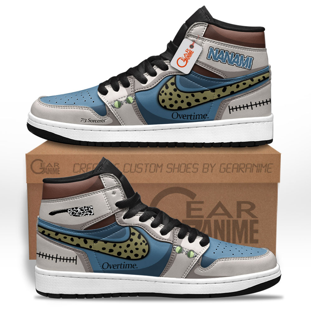 Kento Nanami High-Top Leather Sneakers Custom Name