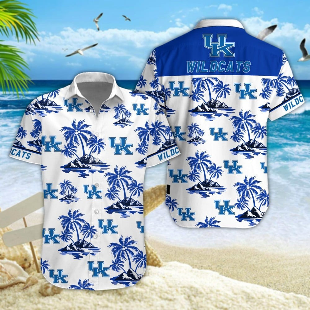 Kentucky Wildcats Football Hawaiian Football Vacation Shirt Gift For Wildcats Fans