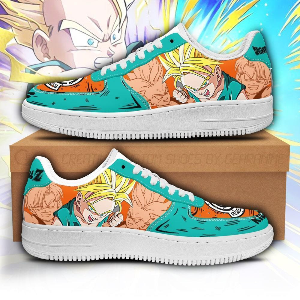 Kid Trunks Custom Anime Low-Top Leather Sneakers