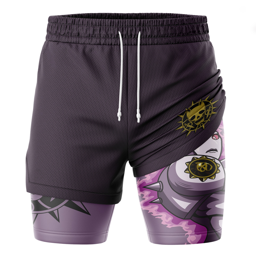 Killer Queen Bite the Dust JoJo’s Bizarre Adventure 2-in-1 Performance Shorts