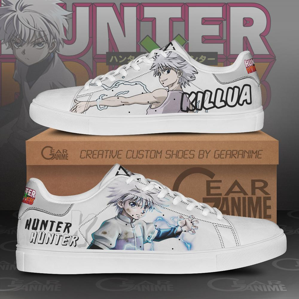 Killua Custom Anime Classic Court Shoes