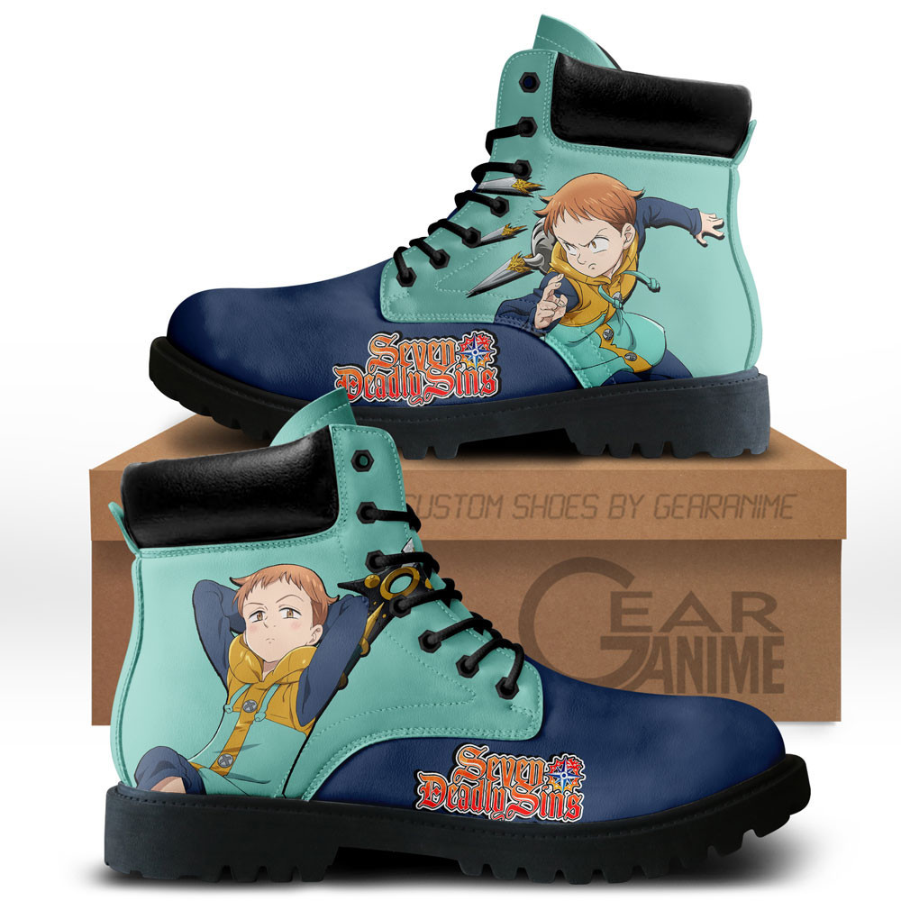 King Custom Anime Combat Boots NTT111