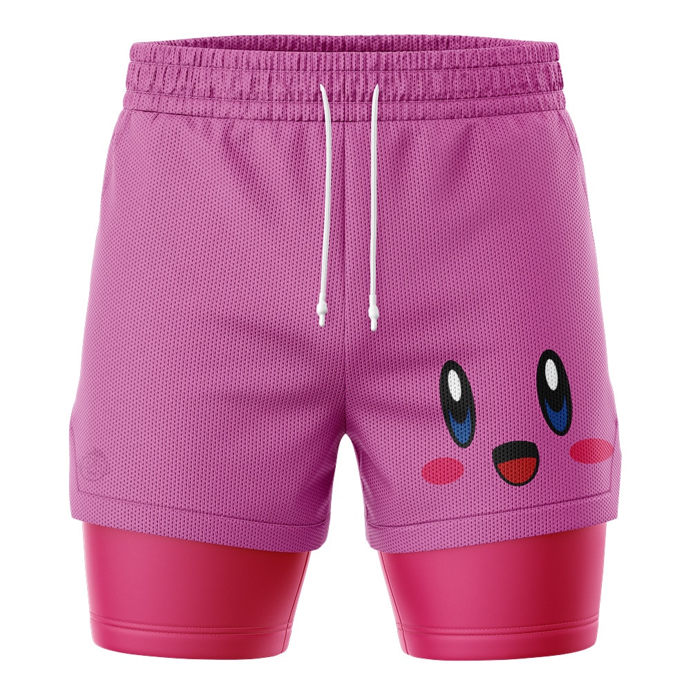 Kirby’s Face Kirby’s Adventure 2-in-1 Performance Shorts
