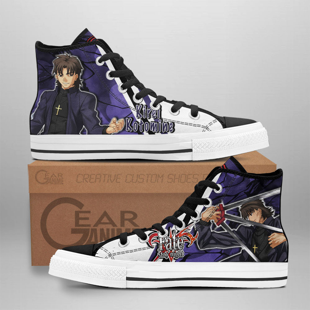 Kirei Kotomine Custom Anime High-Top Canvas Shoes