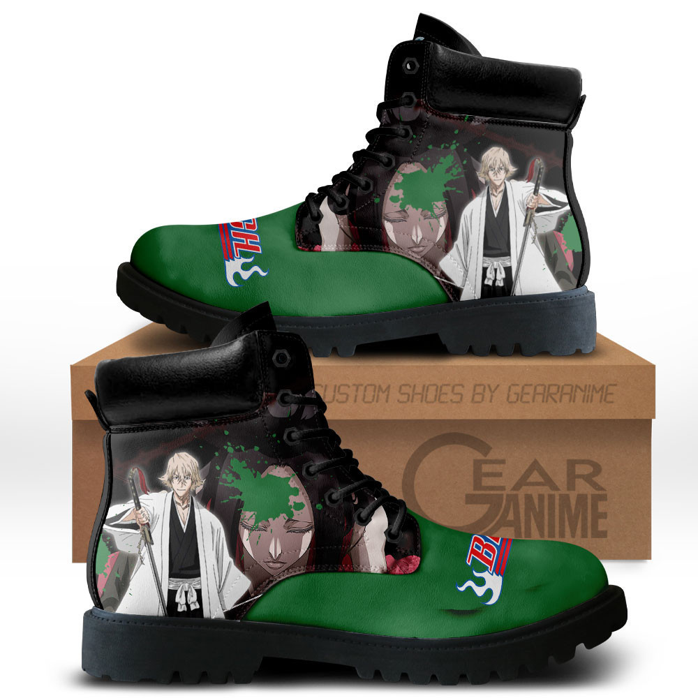 Kisuke Urahara Custom Anime Combat Boots MV0710