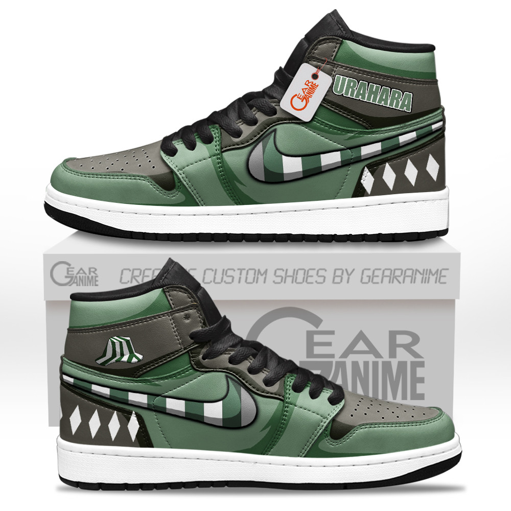 Kisuke Urahara Custom Anime High-Top Leather Sneakers Costume Personalized