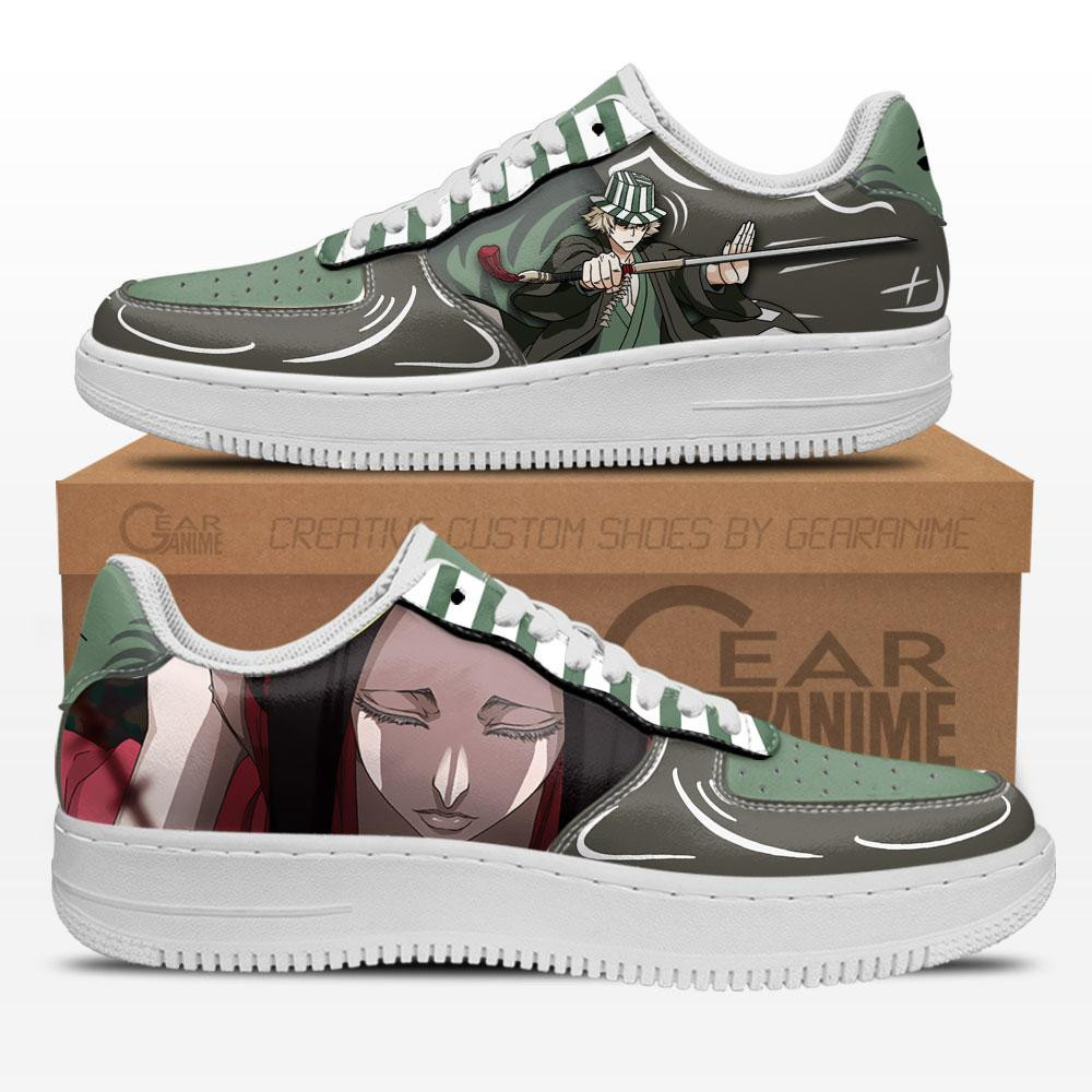 Kisuke Urahara Custom Anime Low-Top Leather Sneakers